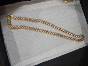 Wholesale Seaila 18K Gold-Plated Brass Designer Link Chain <b>Necklace</b> for Men and Women Bold <b>Statement</b> Jewelry Gift - Product Image 3