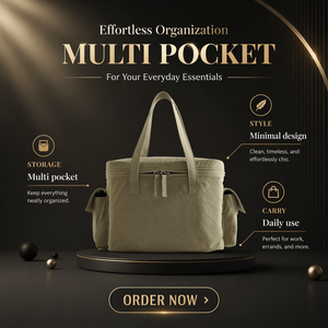 Sac à dos isotherme pliable imperméable avec fermeture éclair pour courses, sac isotherme personnalisé en toile nylon PU pour pique-niques et camping - Product Image 1