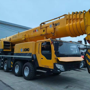 รถเครนติดตั้งบนรถบรรทุกแบบเทเลสโคปิก QY130K x-c-m-g ความจุยก 130 ตัน  ใช้ในประเทศจีน  เครื่องจักรยกเคลื่อนที่มือสอง - Product Image 1