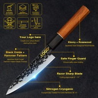 10% de réduction sur le Logo personnalisé RTS 5 pouces couteau à steak en bois avec manche octogonal japonais