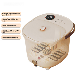 带离子排毒功能的电动足部按摩器，可折叠设计，方便足部水疗使用 - Product Image 2