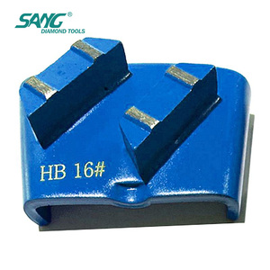 SANG 16 #   25 #   Bloc de meulage diamanté à liaison métallique pour élimination agressive du stock et nivellement uniforme, pour ponceuse à béton et terrazzo - Product Image 3