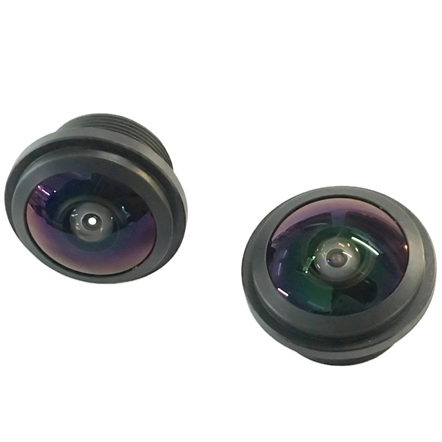 4MP 1.4mm F2.0 M12 Fisheye Lens 220° Ultra-Wide Angle IP68 Waterproof 6G+IR for Car Backup Camera, Drone & Fishing Camera