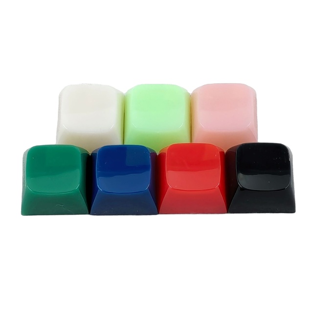 Wholesale Colorful PC Jelly Keycaps Stress Relief Button Translucent Keycap with Standard MX Cross Stem