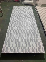 Nouveauté : Panneau mural en charbon de bambou, panneau mural en placage de bois durable, imperméable et économique