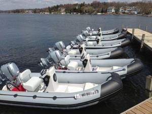 Liya 3,3-5,2 m casco de fibra de vidrio abierto costilla bote inflable barcos de pesca a la venta - Product Image 5