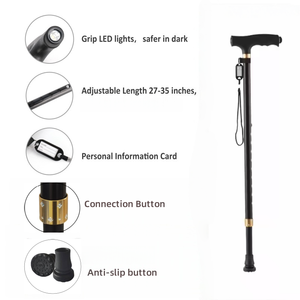 Gậy đi bộ có thể điều chỉnh, họa tiết LOGO tùy chỉnh, gấp gọn nhẹ, bền, màu sắc họa tiết đẹp mắt, dùng ngoài trời - Product Image 6