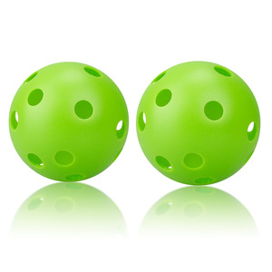 Pelotas de Pickleball de Plástico Resistente para Entretenimiento en Interiores y Exteriores, 40 Orificios, 74 mm - Product Image 3