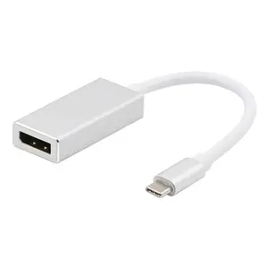 Usb C Naar Displayport 4K 60Hz Adapter, usb Type C Naar Displayport/Dp Man-vrouw Converter Voor Macbook Pro En Meer