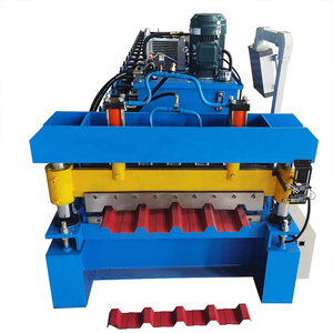 משמש שכבה כפולה ביצוע רעף להרכיב מכונה אבץ פלדה רול קירוי גיליונות ביצוע מכונת - Product Image 5