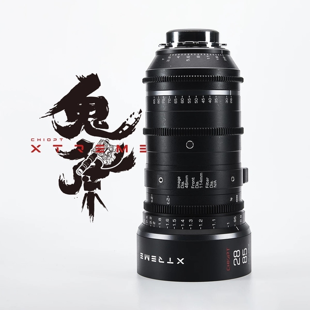 CHIOPT EXTREMER ZOOM XTREME 28-85mm/T3.2-T22 & 75-250mm/T3.2 Full Frame Zoom Film Ine Lens for Sony E Canon EF PL-Mount Camera