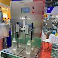 Machine de remplissage de liquides multifonctionnelle pour flacons et bouteilles en verre, thé, lait, soda, jus, haute précision, acier inoxydable