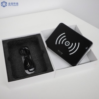 Lector/Escritor RFID UHF de Escritorio Tipo C, Módulo con Carcasa Metálica, Plug & Play, para Logística, Almacén, Gestión de Activos Bancarios
