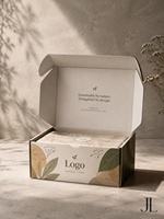 Emballage cadeau écologique recyclable, qualité supérieure, vente en gros, boîte à courrier en carton ondulé, fournisseur et fabricant de boîtes en papier écologiques
