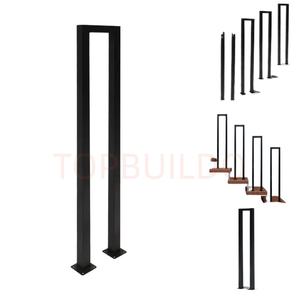 Pasamanos de Escalera Cromados Personalizados en Forma de U, Simples, Resistentes a la Oxidación, Grabado de Precisión, Resistentes a la Pintura - Product Image 6