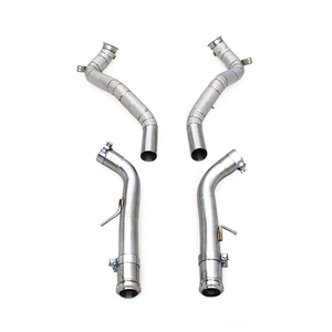 ท่อหัวล่างสำหรับ Mercedes-Benz G63 AMG W464 4.0T 2019-2023ประสิทธิภาพรถระบบปล่อยไอเสียฟรี - Product Image 1