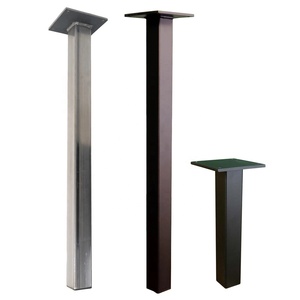 Industrial cuadrado negro <span class=keywords><strong>pata</strong></span> de la mesa de Metal patas de la mesa de café patas de la mesa de escritorio de oficina de hierro fundido de las piernas de los muebles - Product Image 1