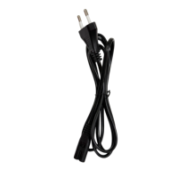 Cable de Alimentación Europeo de 2 Pines para Monitor de Ordenador y Electrodomésticos, Cable de Alimentación de PVC de 2.5A