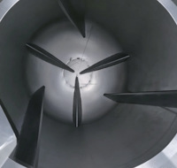 Tumbler à viande sous vide hydraulique inclinable, machine de marinage sous vide à basculement hydraulique