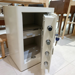 Caja Fuerte Grande con Huella Dactilar DH60, Gabinete de Seguridad Antirrobo de Acero con Cajón para el Hogar y la Oficina - Product Image 4