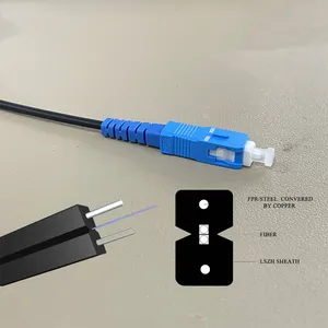 Wirenet SC UPC Optical Fiber Drop Cable Connector Fiber Optic Connector