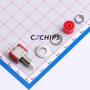 MPS-1-0005-M000-RS Pushbutton Switch Through hole Component (THT)-3P,12.8x6.8mm Switch - Product Image 2
