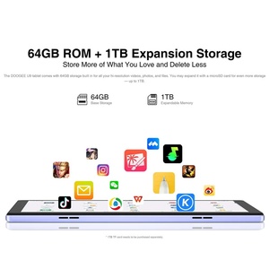 แท็บเล็ต DOOGEE U9 ขายส่ง หน้าจอ IPS 10.51 นิ้ว 7GB(3+4) 64GB แบตเตอรี่ 5060mAh ตัวเครื่องโลหะบาง 7.4 มม. ลำโพงสเตอริโอ Quad ความละเอียดสูง - Product Image 5