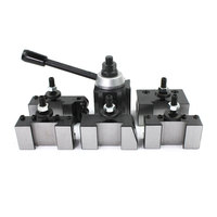 Support d'outils à changement rapide en acier oxydé noir haute résistance de marque PDM, modèle 250-200, pour mini/tour CNC - Vente en gros