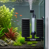 Nouveau filtre d'aquarium mini à double tête en éponge Friend XY2830/2831/2822, système pneumatique, coton filtrant mécanique/biologique
