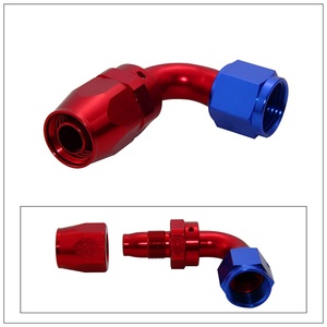 Auto modifikation Ätherisches Öl Kühlrohr adapter An10 Adapter mit 0 ° 45 ° 90 ° 180 ° Grad Anschluss Grund rohr verschraubungen - Product Image 4