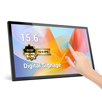 21.5 "All-in-One LCD ekran yüksek çözünürlüklü dijital tabela Tablet dokunmatik monitör, dokunmatik monitör dokunmatik