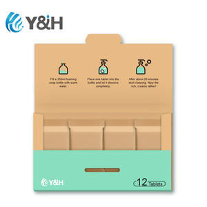 Hot bán thân thiện với môi trường tự nhiên nhẹ nhàng bong bóng bọt xà phòng làm sạch máy tính bảng tay tạo bọt rửa viên sủi bọt - Product Image 1