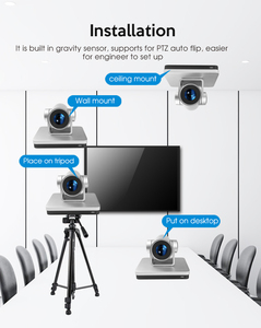 กล้อง PTZ 4K 60fps NDI ซูม 25 เท่า พร้อมระบบติดตามอัตโนมัติด้วย AI รองรับ SDI IP PoE สำหรับการถ่ายทอดสดในโบสถ์ การศึกษา และงานอีเว้นท์ รุ่น MC8430 กล้อง PTZ 4K 60fps NDI - Product Image 6