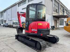 Mini excavatrices d'occasion japonaises de qualité supérieure Yanmar VIO 55 avec chenille de pelle agricole d'occasion EPA à vendre - Product Image 4