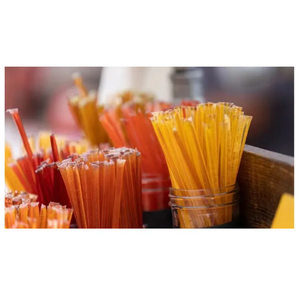 Équipement de production de snacks de qualité supérieure pour la fabrication automatique de pailles au miel, de pailles à la soda et de pailles à la gelée, pour la transformation alimentaire et la production de miel, soda et jus - Product Image 2