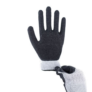 מפעל חציטריל חוליים מצופה אנטי חתוך בנייה עבודה בטיחות חתוכים כפפות נגד חתוך רמת 5 - Product Image 4