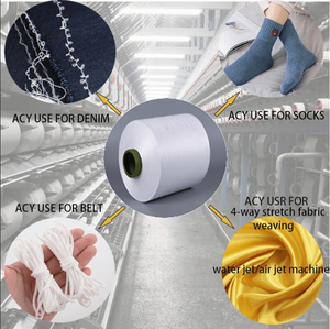 100% 고강도 나일론 원사 염색 100D/48F POLYLION 좋은 균일 S + Z 트위스트 뜨개질 직조 바느질 멋진 깃털 만들기 - Product Image 6