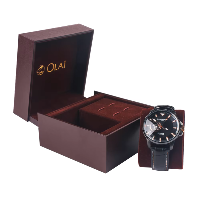 Custom 3 Watch Leatherette Protective Durable