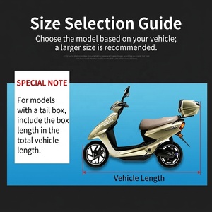 <span class=keywords><strong>Telo</strong></span> Coprimoto Elettrico/E-Bike Impermeabile e Antipolvere Rinforzato - Fornitura Esclusiva Transfrontaliera Varie Misure - Product Image 6