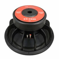 Subwoofers para Coche Soway CT-1520 de Doble Bobina 2000 Watts de Potencia de Bajos Altavoz Grande Subwoofer Audio para Coche de 15/12 Pulgadas OP-J