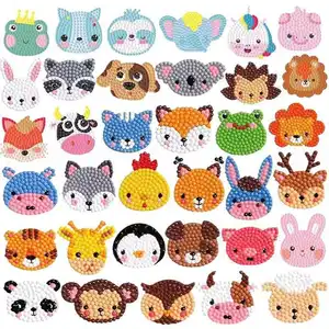 Best Selling Children's Diamonds Art Gem Art Crafts Creative Diamond Painting Diy Diamond Stickers For Kids