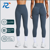 Legging Yoga Seamless Pinggang Tinggi Wanita RONGCHAO, Celana Olahraga Scrunch Butt, Pakaian Fitness & Yoga, Pakaian Olahraga Wanita