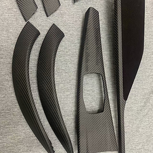 Productos Populares: Kit de Molduras Interiores de Fibra de Carbono para BMW Serie 3 y 4, Modelos F32/F33/F35/F36 - Product Image 4