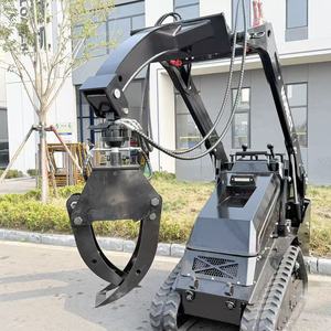 Minicargadora de orugas diésel de 25 HP con capacidad de carga de 650 kg, motor Kubota EPA y garra, ¡gran oferta! - Product Image 5