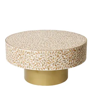 Factory Directly Mother of Pearl Inlay <b>Table</b> OEM Design Customize Handmade Decor Home Furniture From Vietnam Factory Directly - Product Image 1