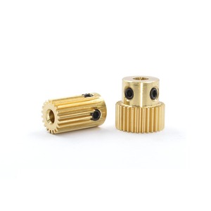 Crémaillère en laiton 0.5 module 20/22/24/25/28/30/32/35 engrenage droit de patron de moteur - Product Image 3