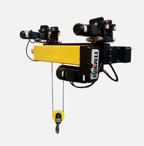 Norme européenne 5 tonnes Palan électrique à câble métallique Certificat CE Chariot électrique à rail unique en acier Métal État neuf et utilisé - Product Image 5