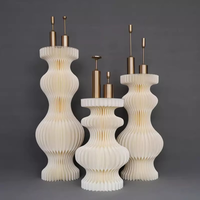 H233 Nouvelle colonne romaine pliante cylindrique sur le thème du mariage pour table de desserts, panneau de signalisation pour décoration de fenêtre et aménagement de scène de fête