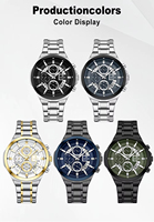 REWARD Nouvelle Montre à Quartz Design Élégant Haute Qualité Étanche Calendrier Date Acier Inoxydable Luxe Premium Montres-Bracelets pour Hommes