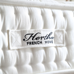Hertha French Style Mattress 250mm Medium Firm Pocket Spring <b>Memory</b> <b>Foam</b> Bedding - Product Image 4